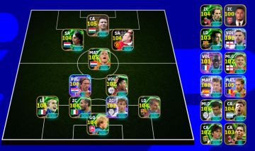 CONTA DE EFOOTBALL MOBILE COM MUITOS JOGADORES!!