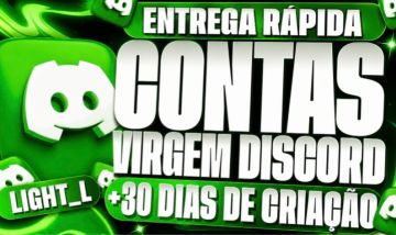 MELHORES CONTAS DISCORD VIRGEM +30 DIAS + BRINDE!