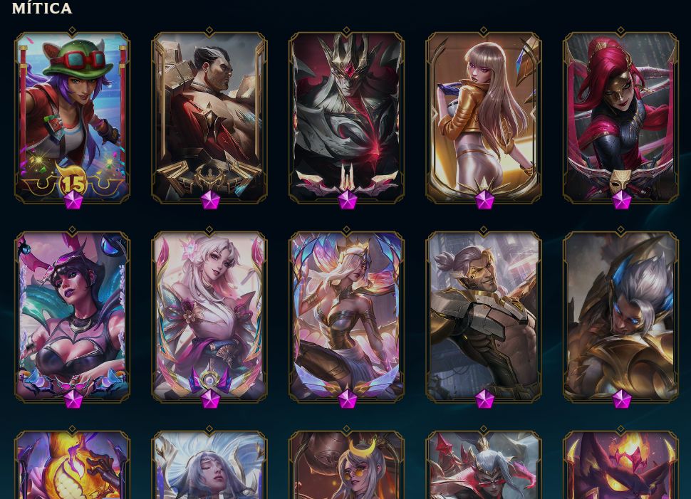 Conta de um main jinx ouro 500 partidas por outra do meu agrado diamant ou venda