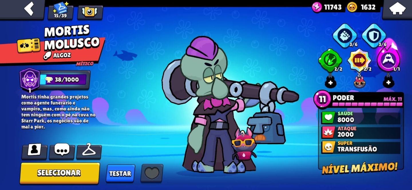 CONTA DE BRAWL STARS COM 46K DE TROFÉUS!!
