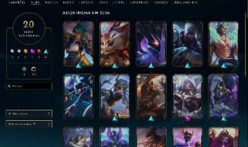 CONTA LOL PLATINA