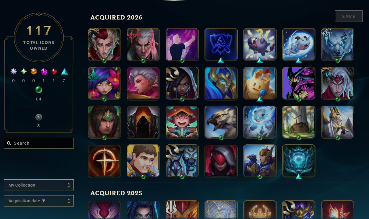 Conta Esmeralda 1 - 64 skins - 41 mil E.A - maestria com yasuo