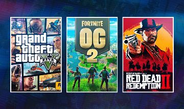 Compte Epic Games Avec Fortnite + GTA (Grand Theft Auto) - Pour PC - Neuf