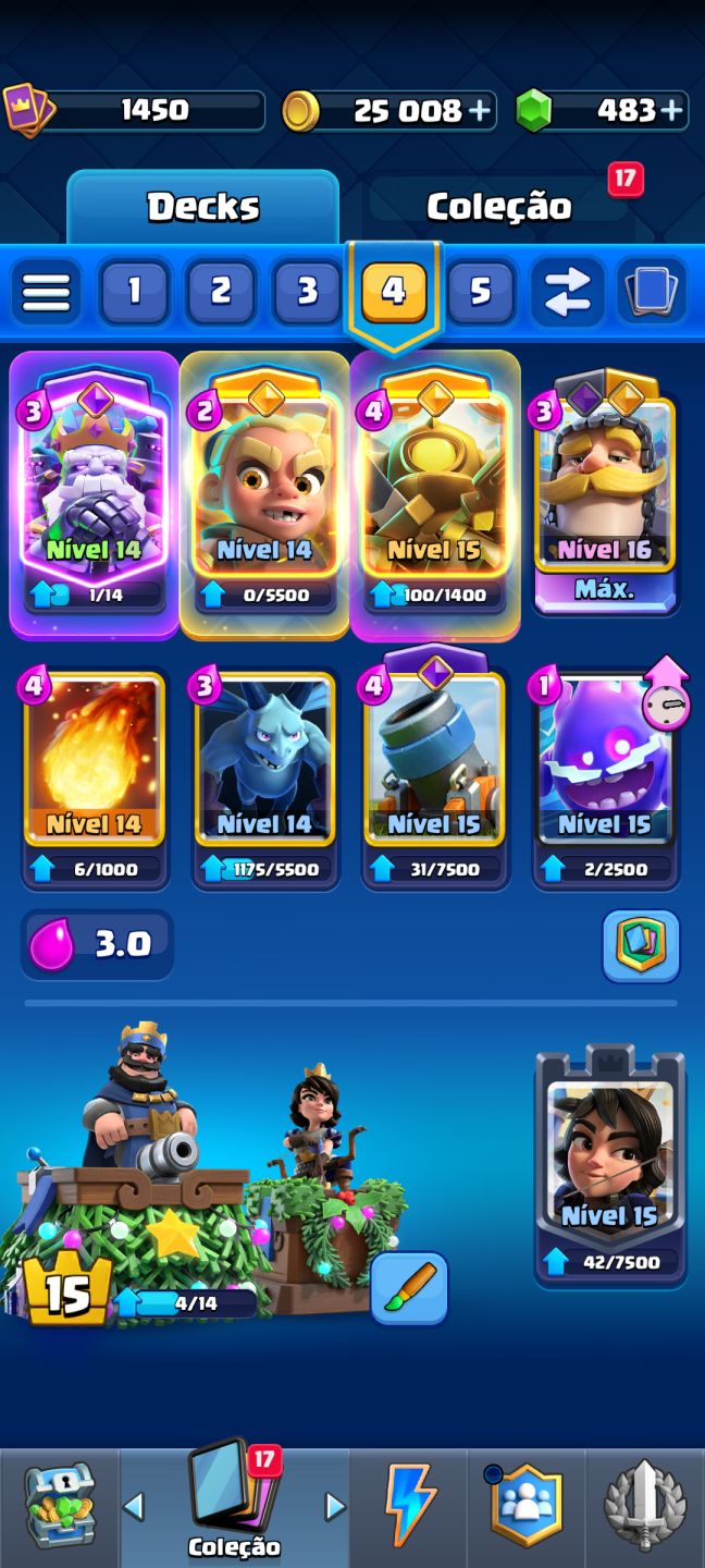Conta Clash Royale de Alto Nível | Pronta para o Meta