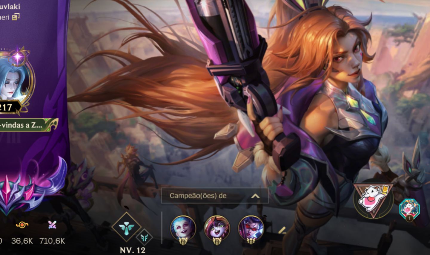 LOL WILD RIFT COM 186 SKINS CRIADA EM 2021 COM FOCO EM ADC E SUP