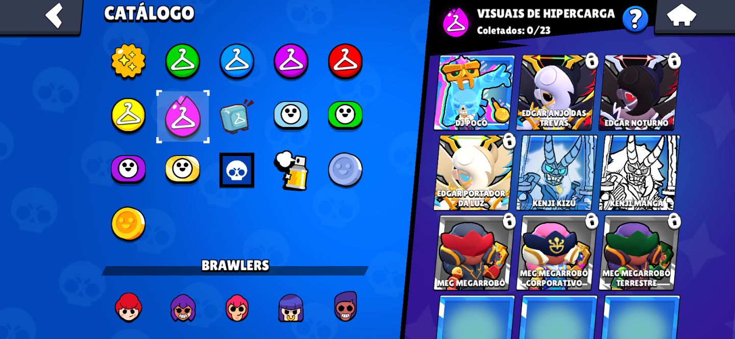 Conta Brawl Star Iniciante (DADOS ALTERAVEIS)