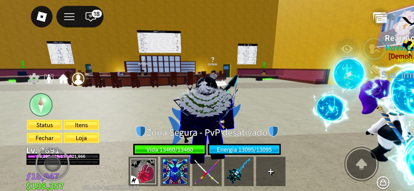 Conta Roblox nível 2691