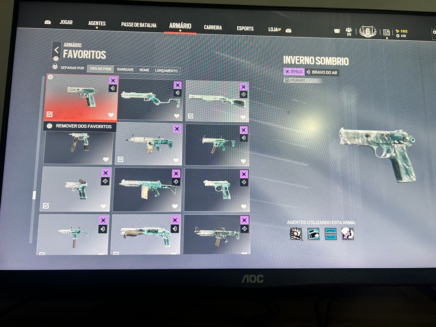R6 LVL 150 GELEIRA F2 TWITCH + 40 ELITES + MIRA ROXA + ONAMI + 40 ELITES!!