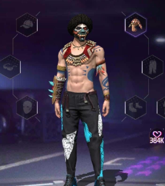 PEITORAIS, MASCARA REI CAVEIRA, CONJUNTO UNIFORME BRITÂNICO E MUITO MAIS