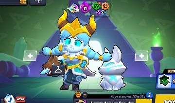 Promoção Conta Brawl Stars conta boa, antiga , muita skin, skin beta shelly!!!!!