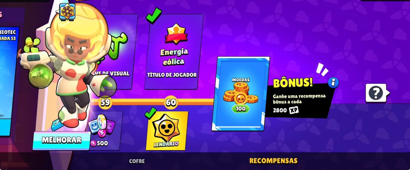 CONTA BRAWL STARS COM MUITAS SKINS E BRAWLERS UPADOS
