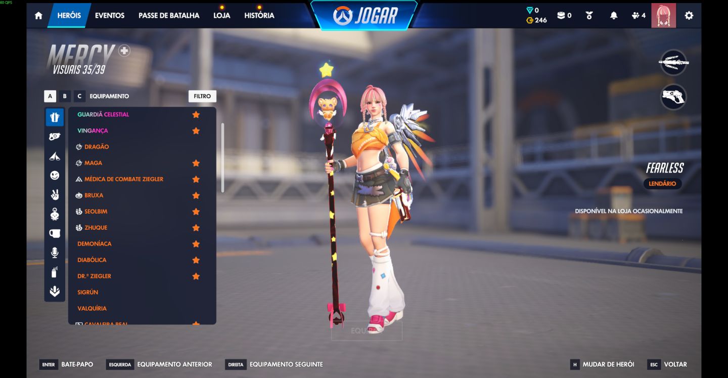 Conta overwatch 2019/2026 com 735 skins com skins raras e diversas de collab!