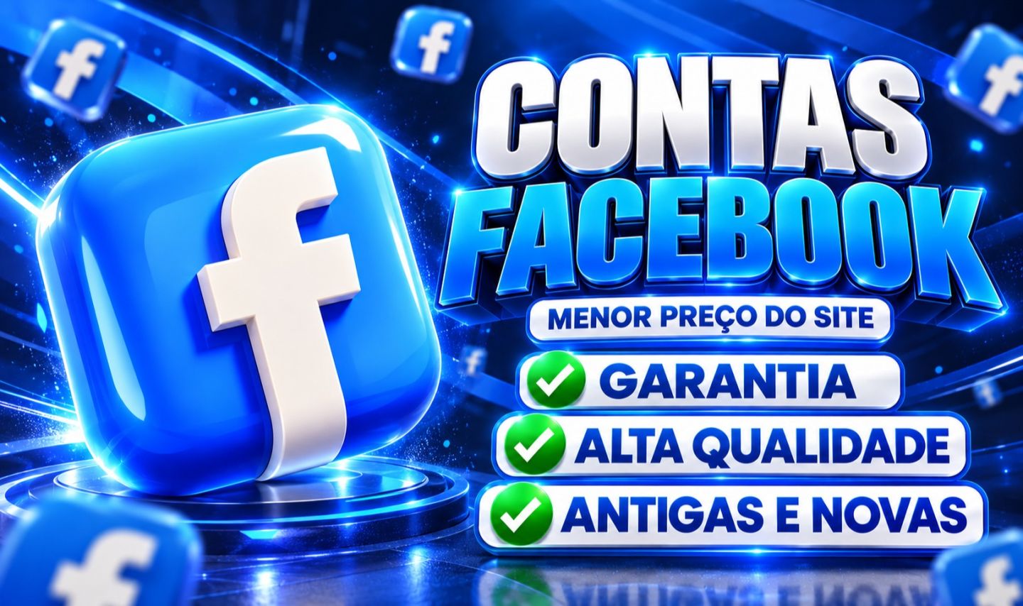 [PROMOÇÃO] CONTAS FACEBOOK NOVAS E ANTIGAS | IP BR | COM EMAIL | ENTREGA RÁPIDA