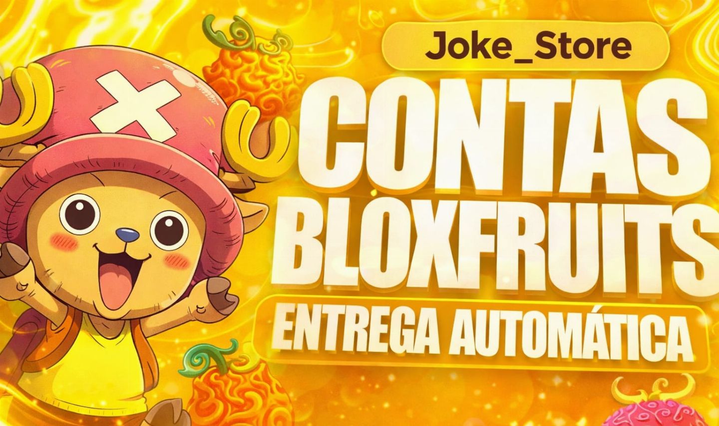 [PROMOÇÃO] CONTAS BLOX FRUIT - OUTUBRO