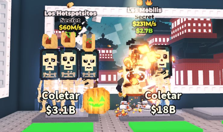 Los Mobilis e Pot Hotspot (roblox roube um brainrot)