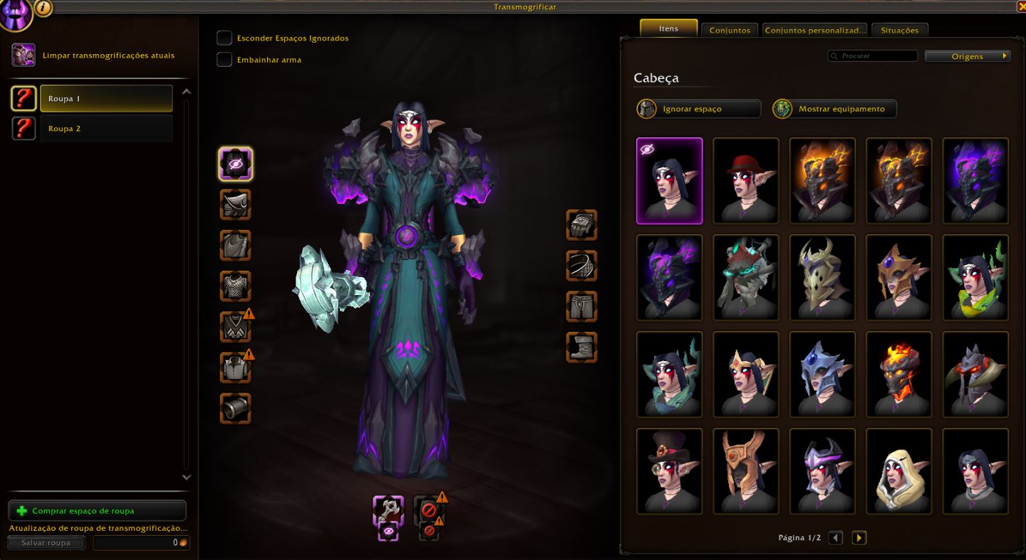Conta World of Warcraft com 5 Meses de tempo de jogo.