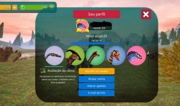 CONTA DE THE CURSED DINOSAUR ISLE | LVL 20 | 5 DINOS | 9.6K MOEDAS + 296 GEMAS