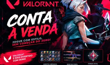 CONTA VALORANT IMT COM MAIS DE 2000K GASTO EM SKINS.