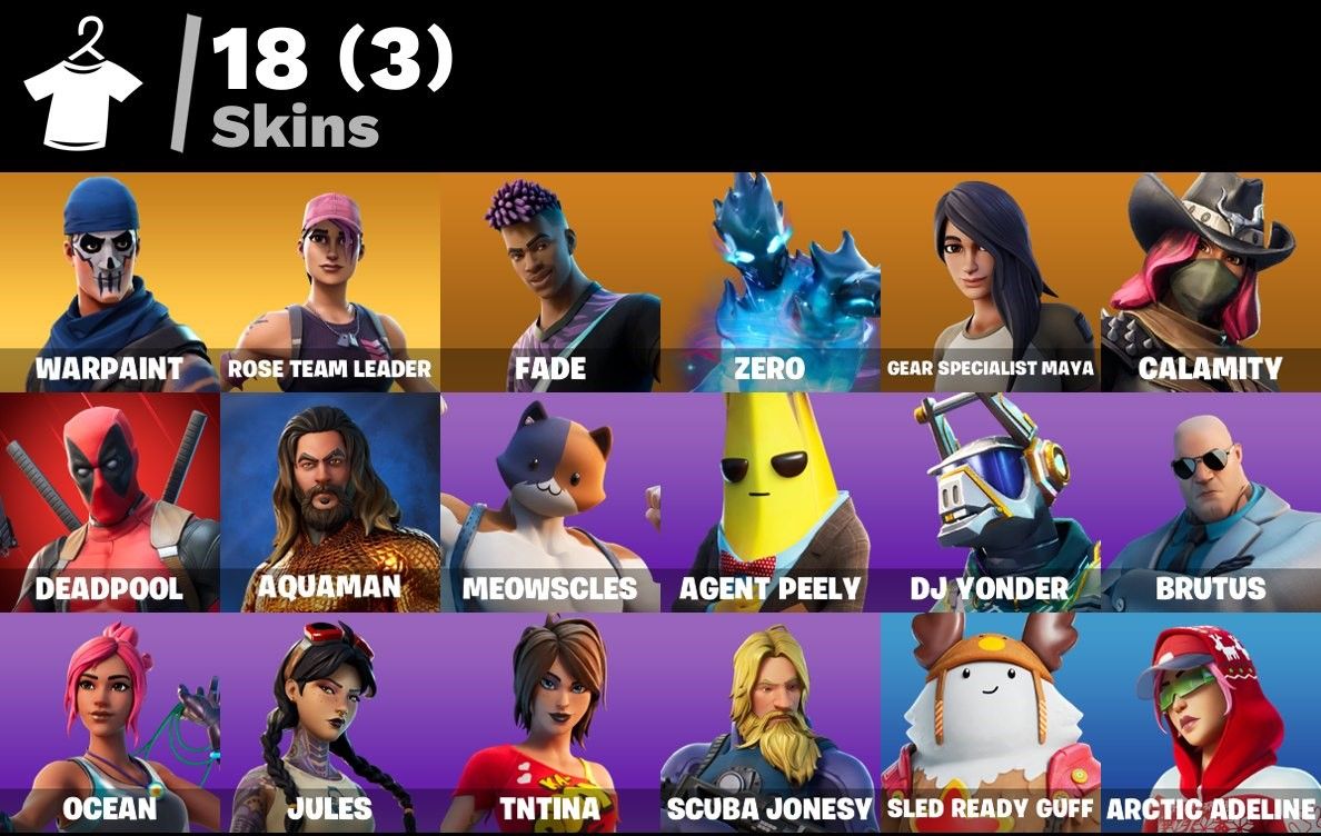 CONTA FORTNITE 18 SKINS COM SALVE O MUNDO FUNDADOR UPADO + EMAIL ALTERAVEL