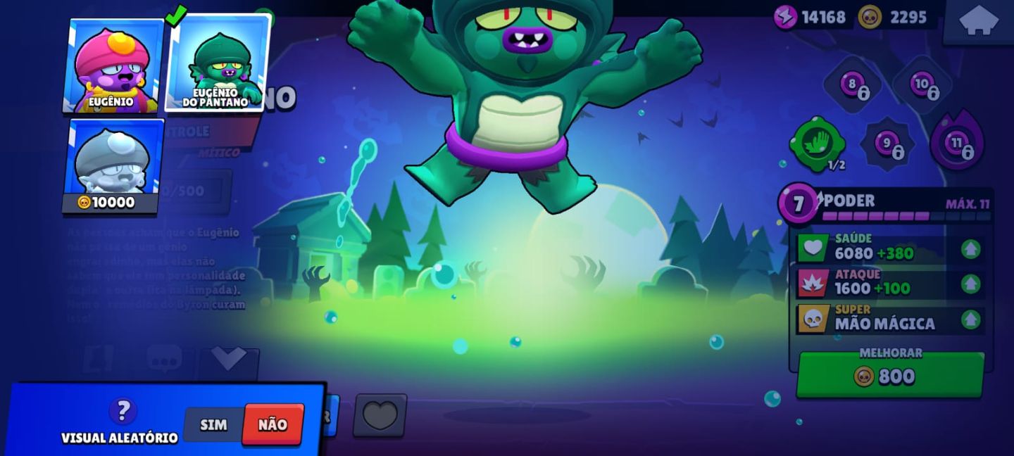 CONTA DE 2019 COM SKINS IMPOSSIVEIS DE CONSEGUIR +16 BRAWLERS NIVEL 11 !!!