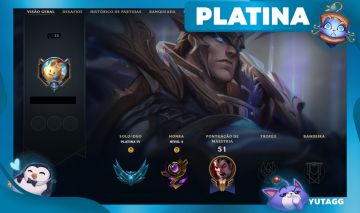 [SMURF ULTIMATE] CONTA PLATINA 4 - FULL ACESSO - DEUS REI GAREN - BOM MMR!