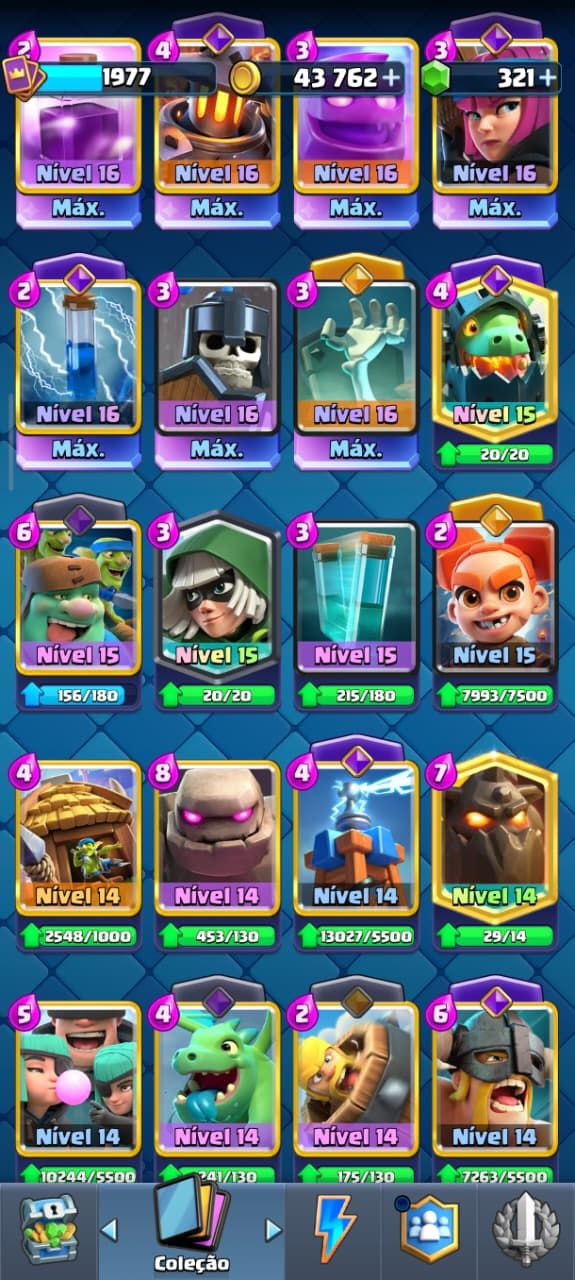 Conta Clash Royale - SEMI FULL 7 ANOS!!