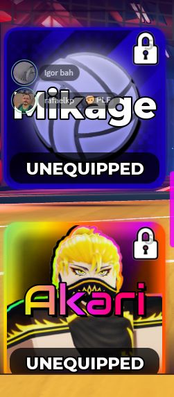 VOLLEYBALL LEGENDS LVL 200 + RANK PRO + CARD BRAINROT BALLER [PERSONAGENS OP]