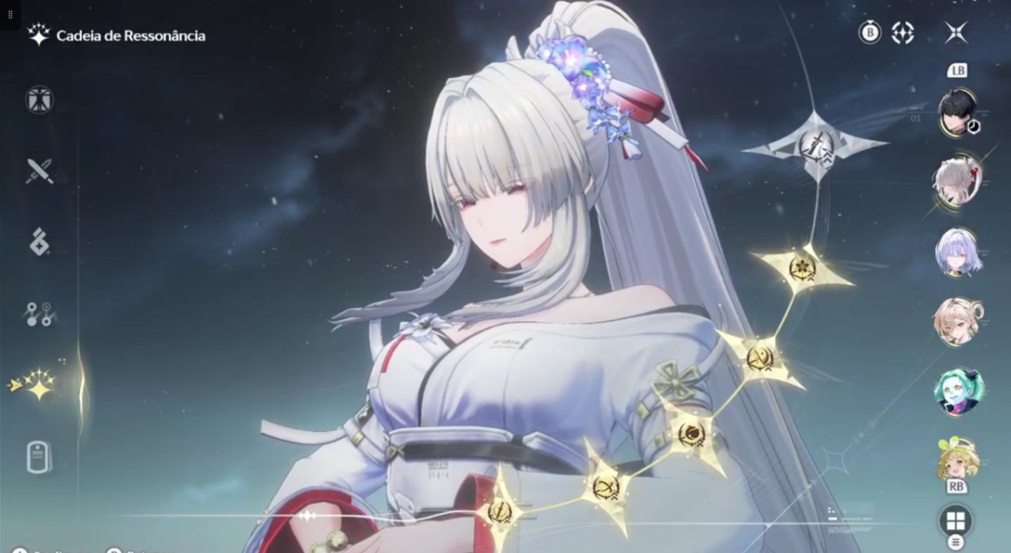 Conta com Hiyuki S5R1 + Diversos Personagens e Armas T5