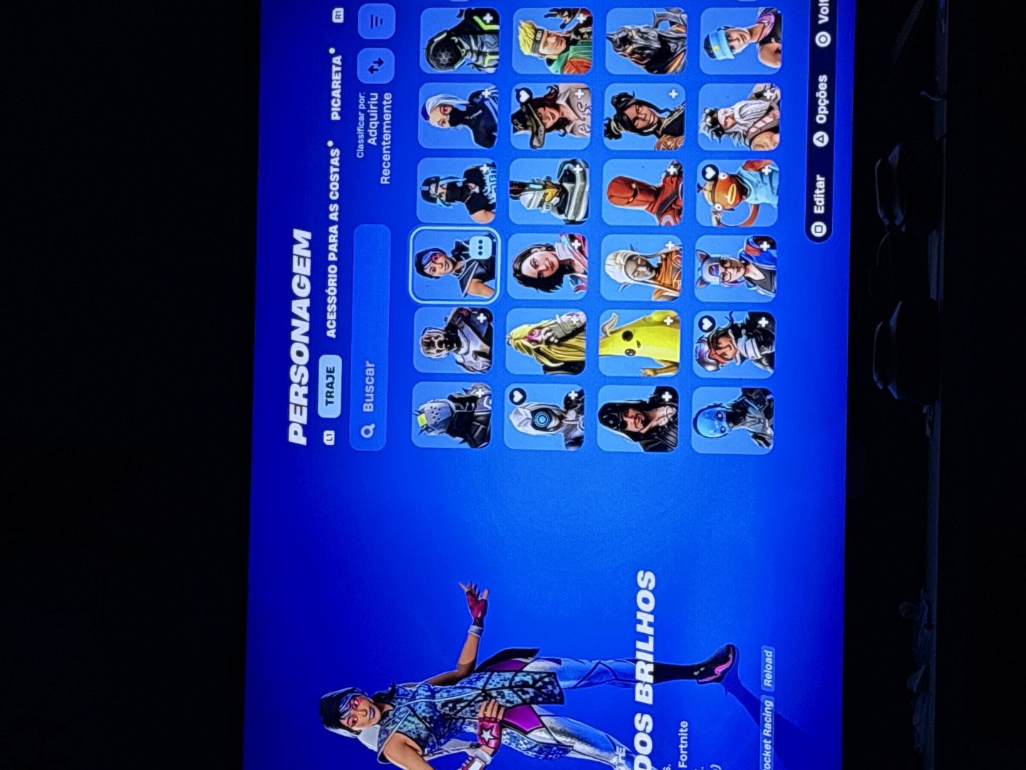 CONTA FORTNITE SUPER RARA DISPONÍVEL!!! +Vbucks de brinde (preço negociável)