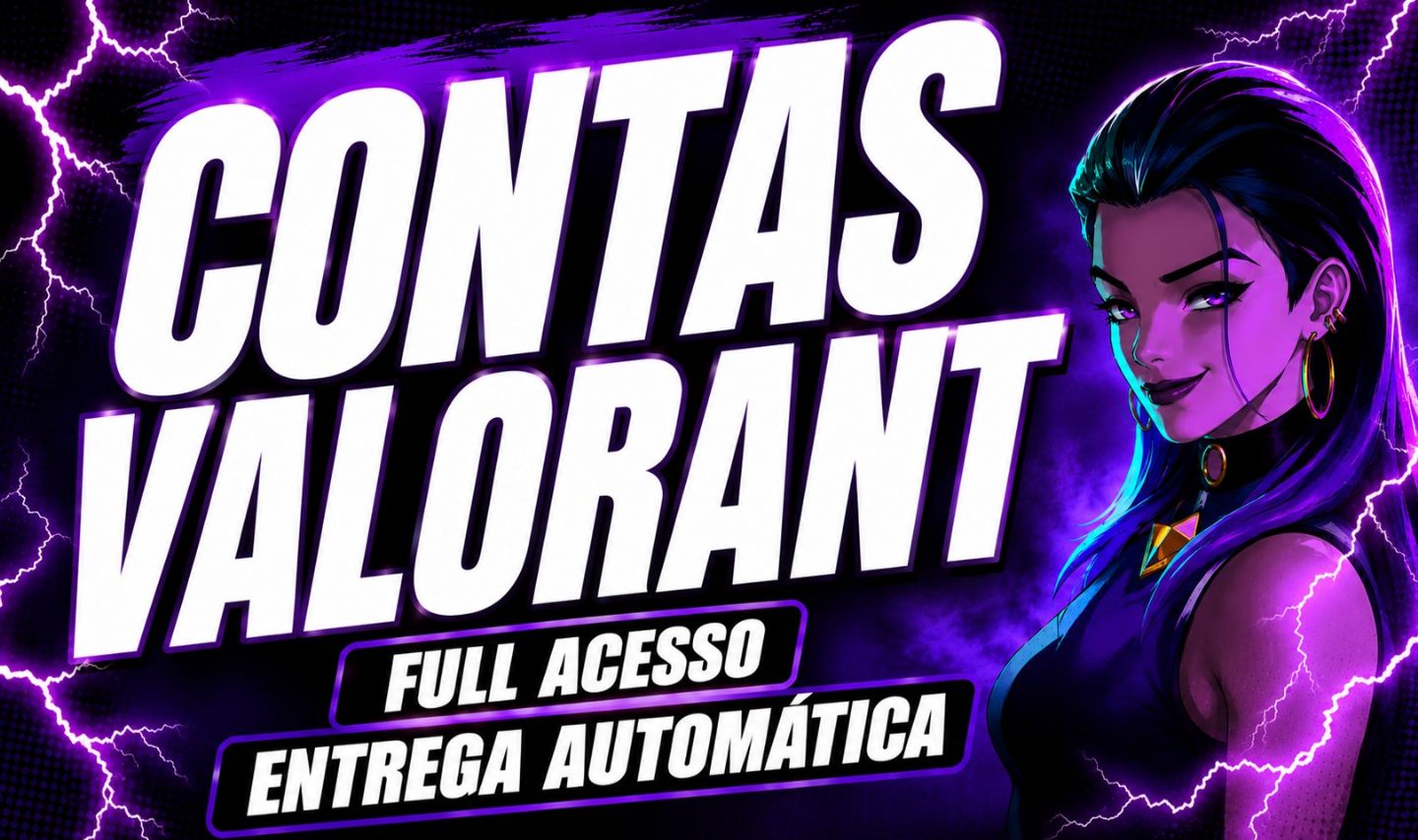 [MENOR PREÇO] CONTAS VALORANT/UNRANKED/SMURF [ENTREGA NA HORA]