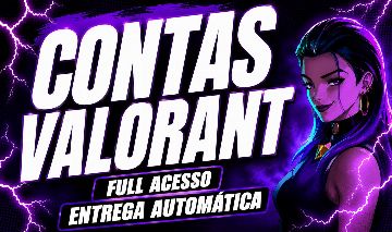 [MENOR PREÇO] CONTAS VALORANT /UNRANKED/SMURF [ENTREGA NA HORA]
