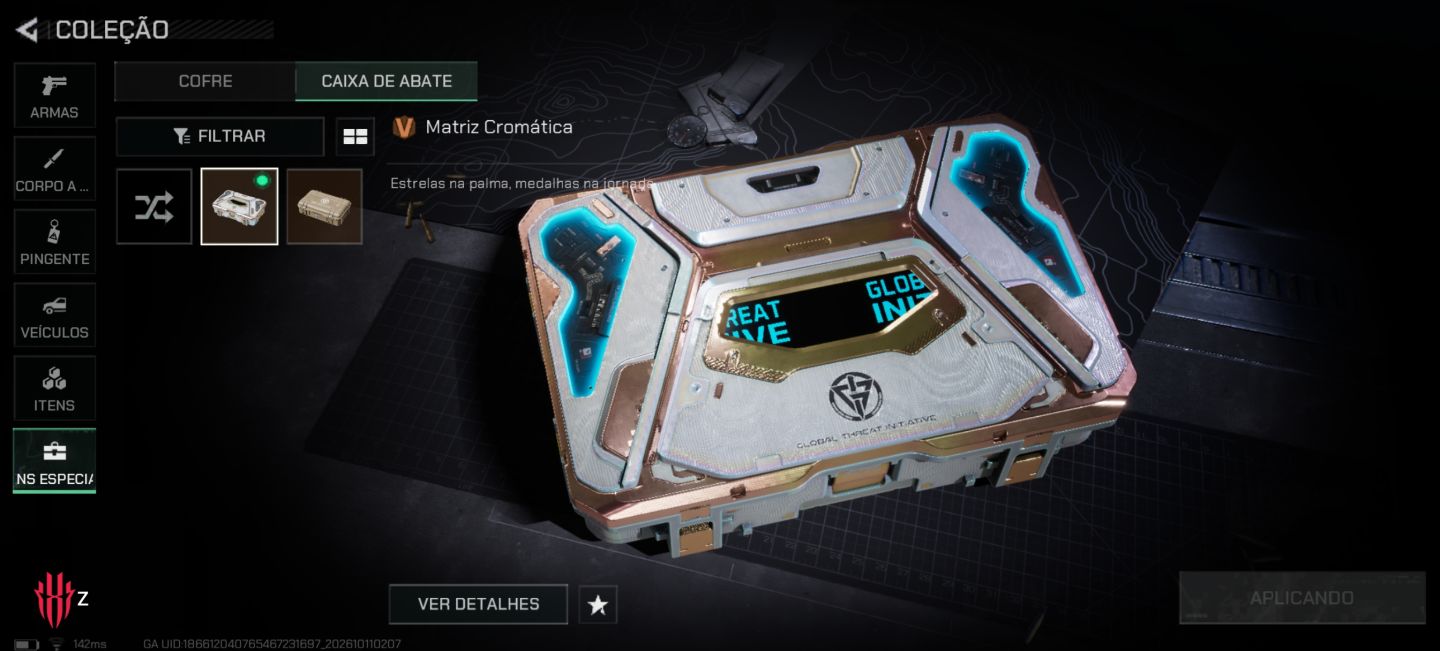 Conta do Delta force Mobile.(Garena)