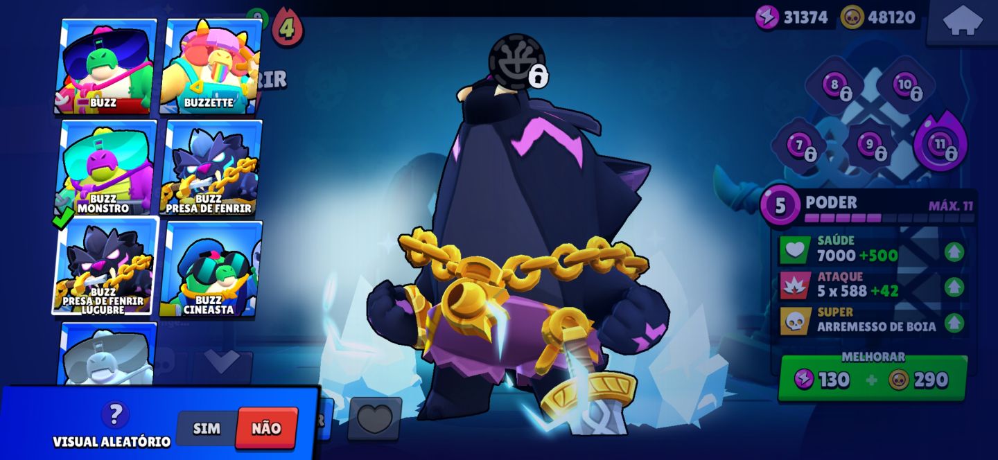 Conta Brawl Stars 2019 38,5K 83 Brawlers 25 Power 11 Nível 181
