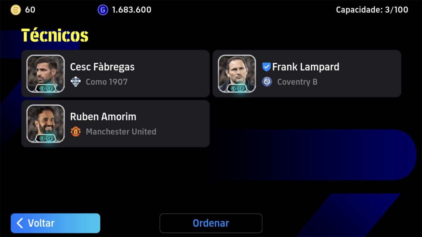Conta efootball épicos