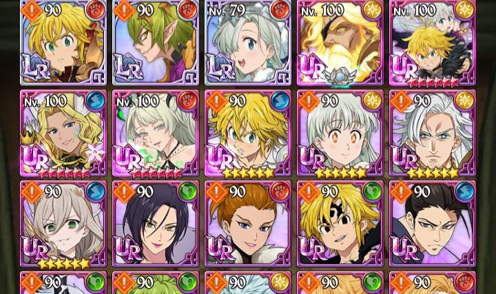 Conta 7DS Rank 43