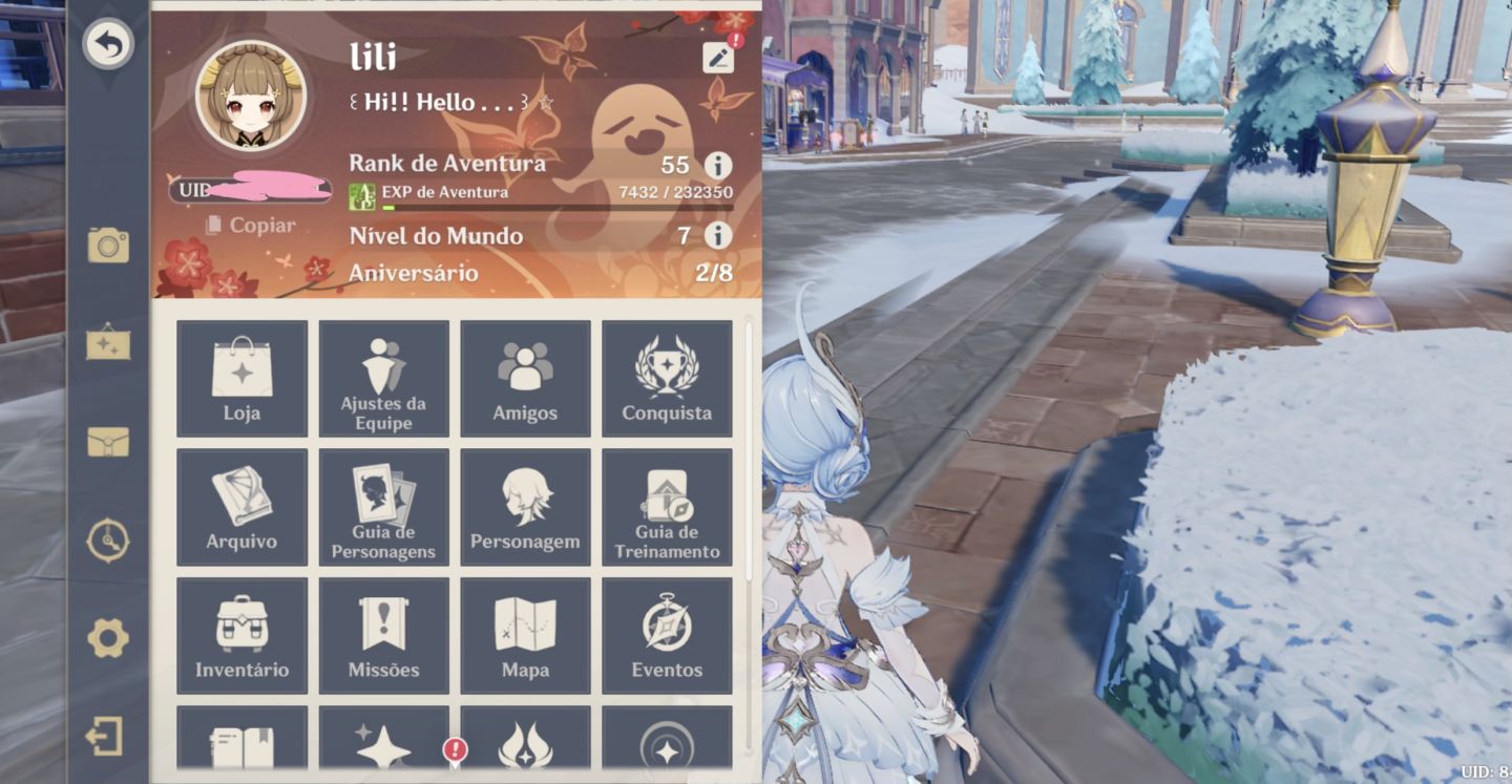 CONTA AR55 - ODETTE + HU TAO + NILOU + 3 ARMAS T5