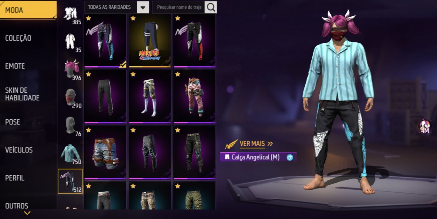 CONTA FREE FIRE COM RAGNAROK, SEM NENHUM EMAIL DE RECUPERAÇÃO