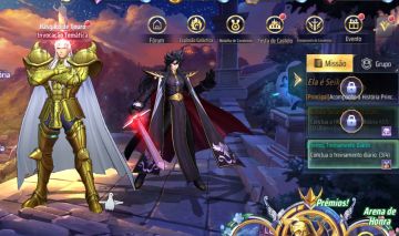 Conta saint Seya Awakening, servidor A141