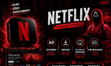 NETFLIX 4K - TELA PRIVADA EXCLUSIVA POR 30 DIAS + BRINDE!