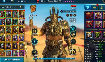 CONTA RAID SHADOW LEGENDS COM MÍTICO E VARIOSS LENDÁRIOS