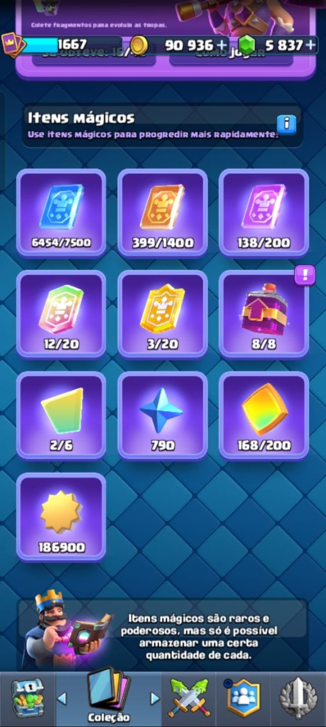 CLASH ROYALE | TORRE 15 | 11K TROFÉUS | 16 EVOLUÇÕES | 5.8K GEMAS | DECK LVL 16