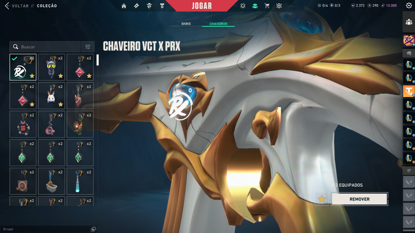 CONTA RIOT EX DESAFIANTE/IMORTAL NO VALORANT