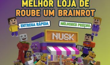 LOJINHA DE BRAINROT//MELHOR LOJA DE - Roblox - Roube um Brainrot - GGMAX