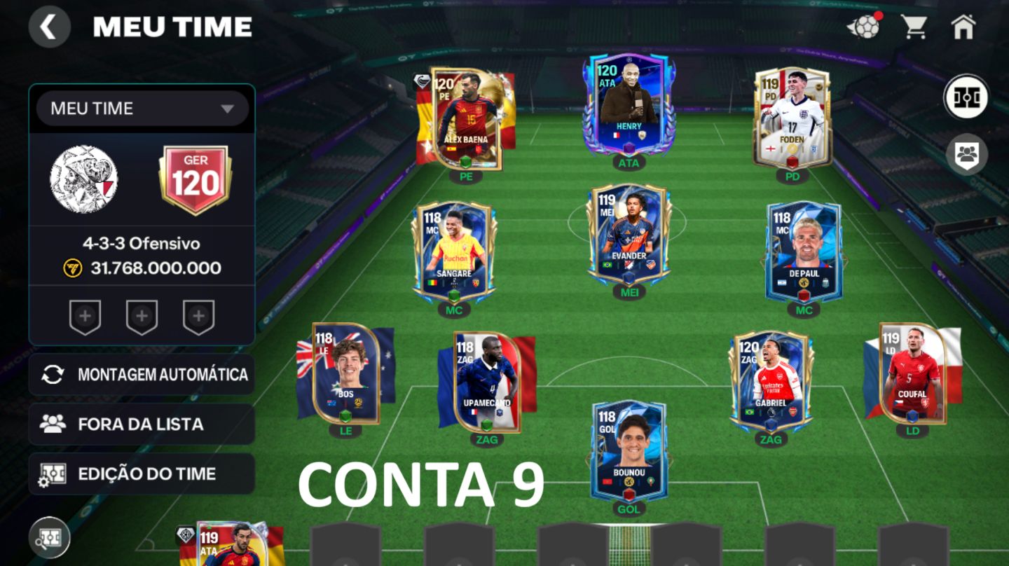 CONTAS DE EA FC BARATAS (FIFA MOBILE) - LOGIN CONTA EA