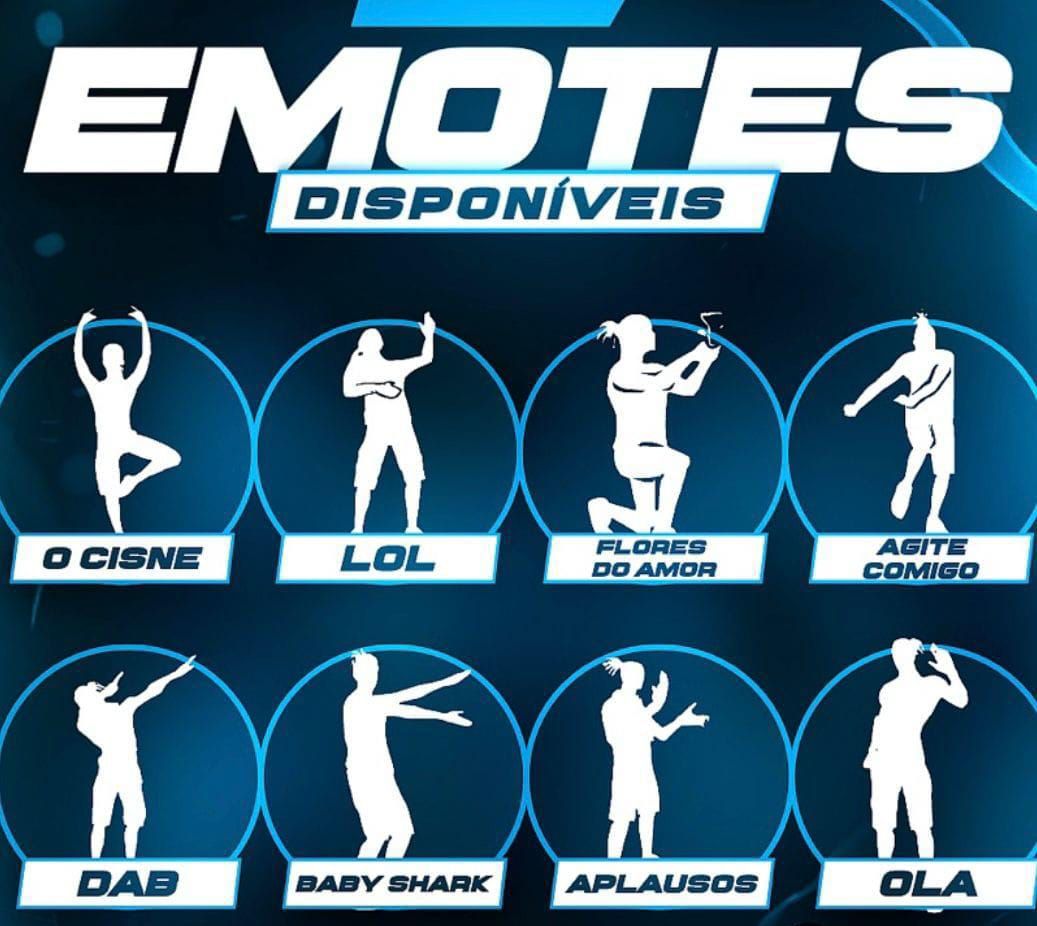 Emot para ff