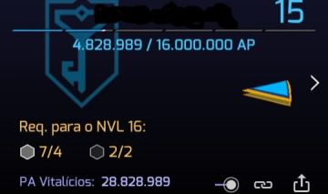 Conta de Ingress - Level 15