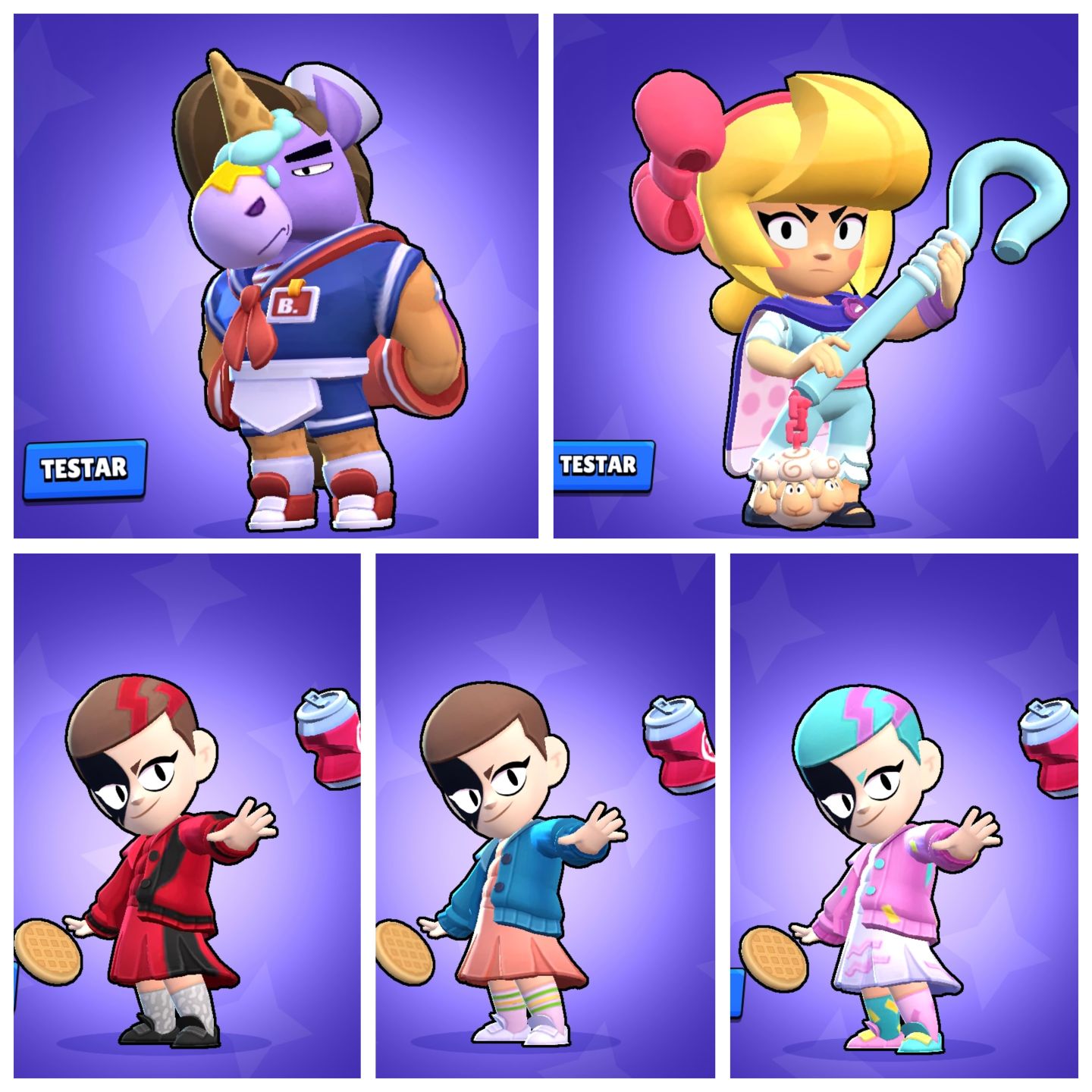 CONTA PRO PLAYER | FULL SKINS | COLECIONADOR - BRAWL STARS
