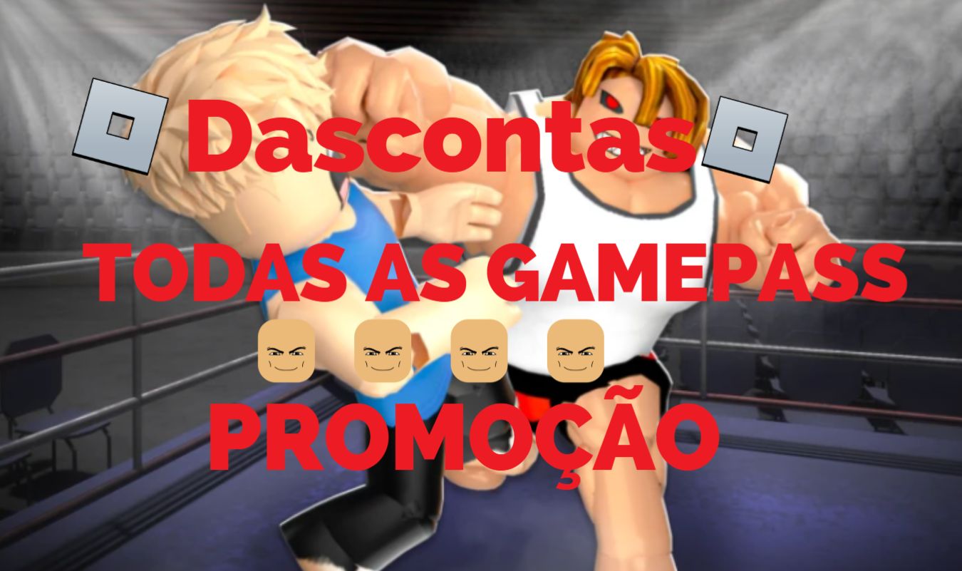 TRAIN TO FIGHT /TREINE PARA LUTAR/ROBLOX/TODAS AS GAMEPASS