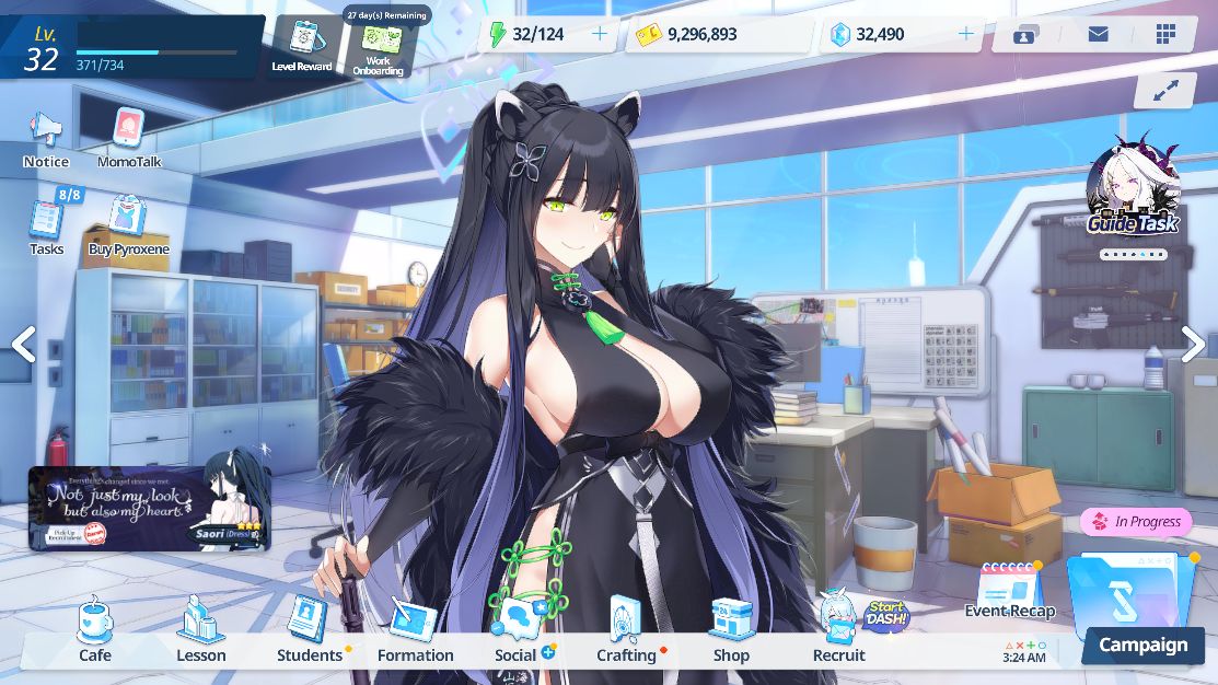 BLUE ARCHIVE GLOBAL | LV32 | 32K PYROXENES | SHUN + IORI | ENTREGA AUTOMATICA