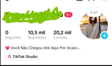 K CONTA TIK TOK 10K DE SEGUIDORES BRASILEIROS QUALIDADE SUPREMA E SUPORTE 24 H